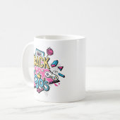 Terug naar de 90's koffiemok (Voorkant links)