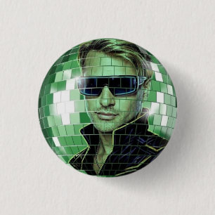 Terug naar de Arcade Knop Ronde Button 3,2 Cm