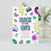 Terug naar de Bach tot de 90s Kaart (Staand voorkant)