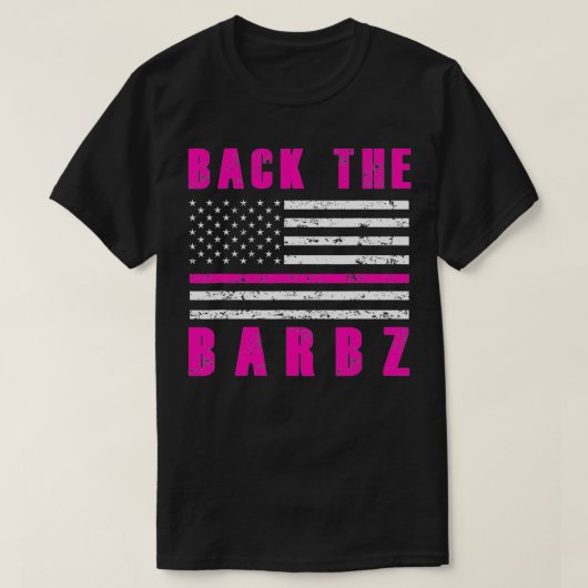Terug naar de Barbz Flag Love Barbs 4 juli T-shirt (Design voorkant)