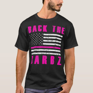 Terug naar de Barbz Flag Love Barbs 4 juli T-shirt
