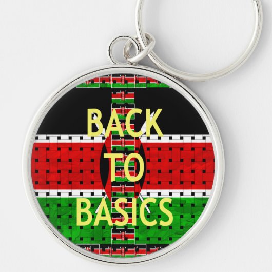 Terug naar de basis sleutelhanger (Voorkant)