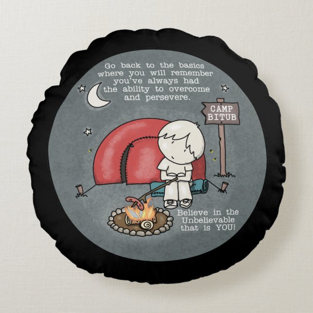 Terug naar de basiskennis rond kussen (Voorkant)