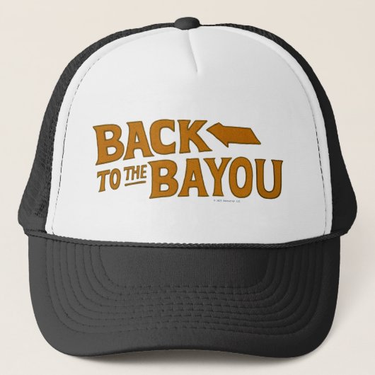 Terug naar de Bayou 1855 Logo - Hoed Trucker Pet (Voorkant)