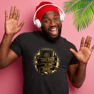 Terug naar de Bijbel - Lint Unisex T-shirt