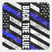 Terug naar de blauwe Sticker (Voorkant)