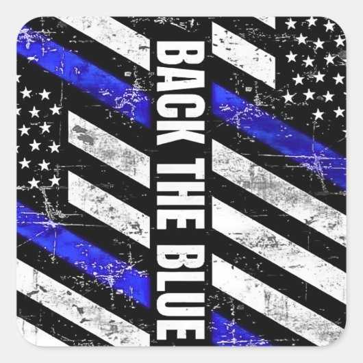 Terug naar de blauwe Sticker (Voorkant)