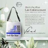 Terug naar de Blue Law Enforcement Canvas tas