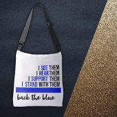 Terug naar de Blue Law Enforcement Canvas tas
