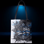Terug naar de Blue Law Enforcement Canvas tas