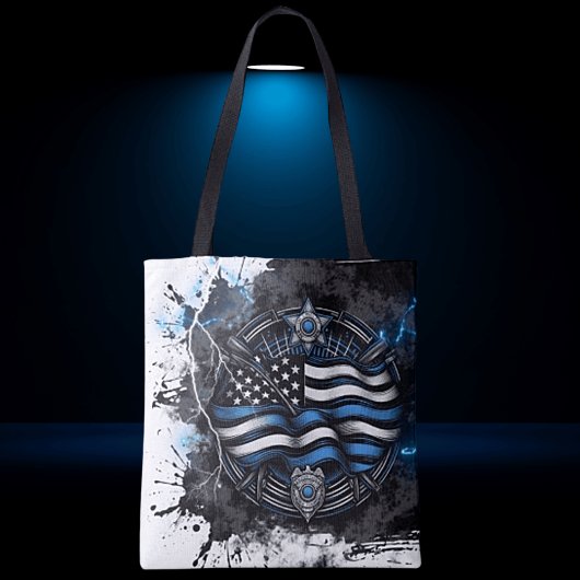 Terug naar de Blue Law Enforcement Canvas tas