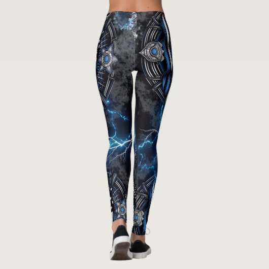 Terug naar de Blue Law Enforcement Leggings (Achterkant)