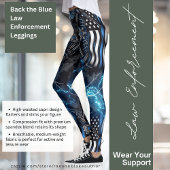 Terug naar de Blue Law Enforcement Leggings