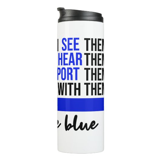 Terug naar de Blue Thermal Tumbler Thermosbeker (Geroteerd rechts)