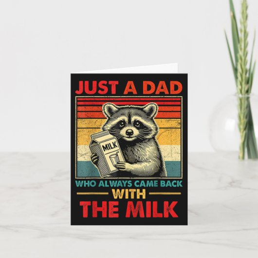 Terug naar de Dag van de Melkvaders Kaart (Voorkant)