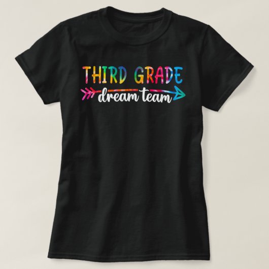 Terug naar de derde klas van de school t-shirt (Design voorkant)