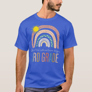 Terug naar de derde klas van de school waar het av t-shirt