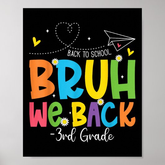 Terug naar de derde klas, weer naar school, derde poster (Voorkant)