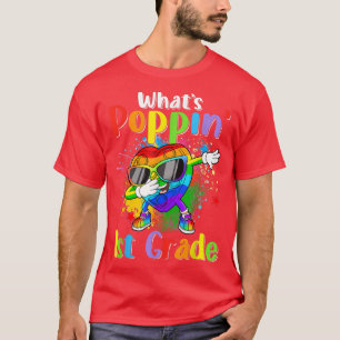 Terug naar de eerste dag van de school wat Poppin  T-shirt