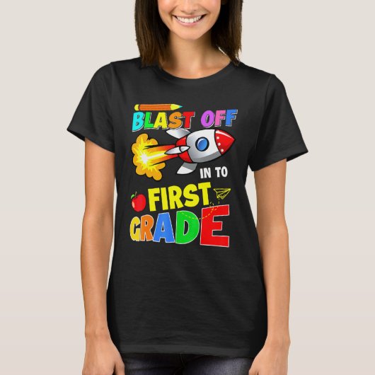 Terug naar de eerste graad t-shirt (Voorkant)