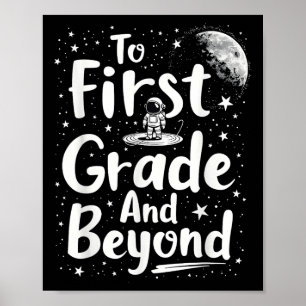 Terug naar de eerste klas en verder Funny eerste d Poster