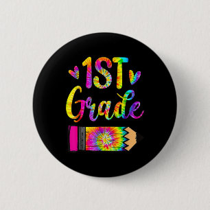 Terug naar de eerste klas van de school ronde button 5,7 cm