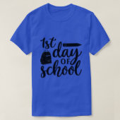Terug naar de eerste schooldag (2) t-shirt (Design voorkant)
