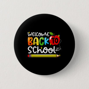Terug naar de eerste schooldag van de leerkrachten ronde button 5,7 cm