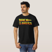 Terug naar de Fancy dress Halloween van het basiss T-shirt (Voorkant volledig)