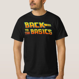 Terug naar de Fancy dress Halloween van het basiss T-shirt