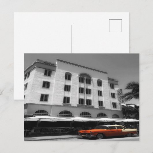 Terug naar de jaren 50 briefkaart (Voorkant / Achterkant)