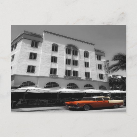 Terug naar de jaren 50 briefkaart (Voorkant)