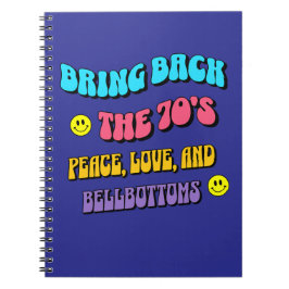 Terug naar de jaren ’70 notitieboek