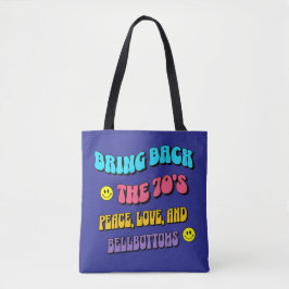 Terug naar de jaren ’70 tote bag