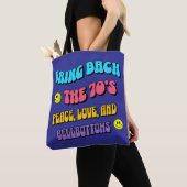 Terug naar de jaren ’70 tote bag (Dichtbij)