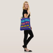 Terug naar de jaren ’70 tote bag (Op model)