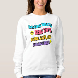 Terug naar de jaren ’70 trui