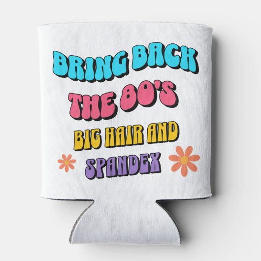 Terug naar de jaren 80 blikjeskoeler (Achterkant)