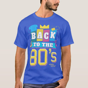 Terug naar de jaren 80 feestthema kostuum familie t-shirt