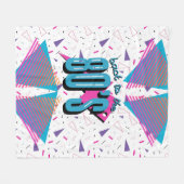 Terug naar de jaren 80 Fleece Deken (Voorkant (Horizontaal))