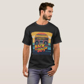 Terug naar de jaren 80 Gen X Boombox T-shirt (Voorkant volledig)