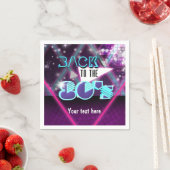 Terug naar de jaren 80 Glam Dinner Cocktail servet (Insitu)