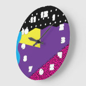 Terug naar de jaren 80 grote klok (Hoek)