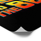 Terug naar de jaren '80 - Kostuum Grappige Dress P Poster (Hoek)