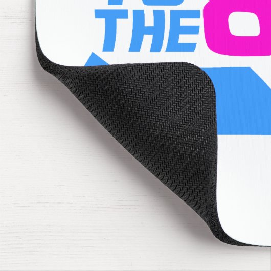 Terug naar de jaren 80 muismat (Hoek)