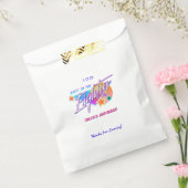 Terug naar de jaren 80 Neon Preferred Bags Bedankzakje (Gezegeld)