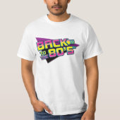 terug naar de jaren 80 t-shirt (Voorkant)