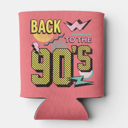 Terug naar de jaren '90 blikjeskoeler (Achterkant)