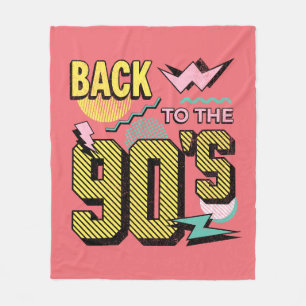 Terug naar de jaren '90 fleece deken