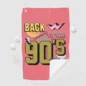 Terug naar de jaren '90 golfhanddoek (Insitu)